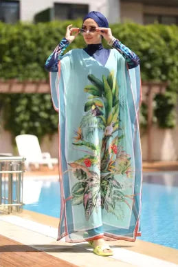 Burkini Cover Ups For Women Muslim Swimwear