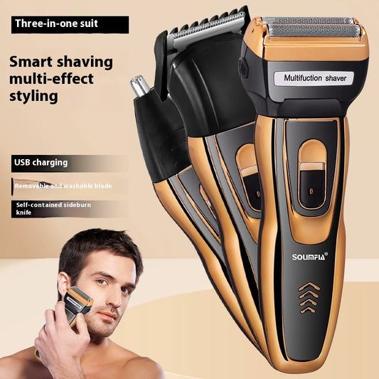 Electric Razor Reciprocating Multifunctional Nose Hair Trimmer